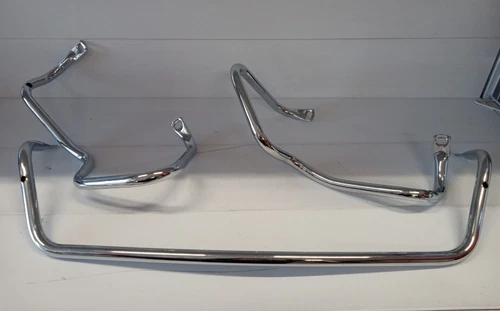 Pedol Roll Bar Kit For Bumper Fiat 500 EPOCA Mod L Chrome