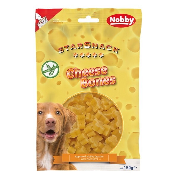 Nobby Starsnack Cheese Bone 150G - Hundesnack Glutenfrei Leckerli Mit KäSe-image