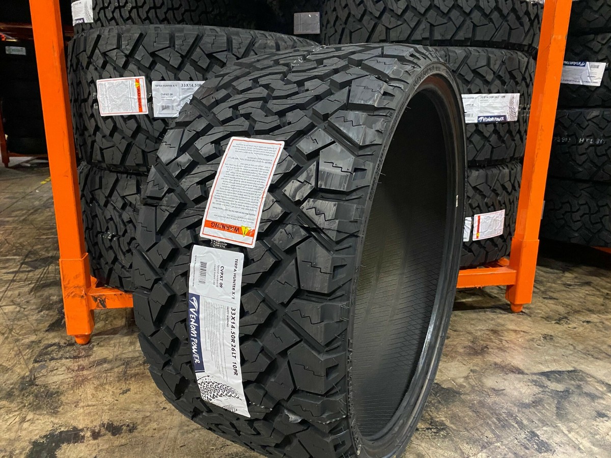 1 NEW 33X13.50R24 Venom Terra Hunter XT 12PLY 33 13.50 24 All
