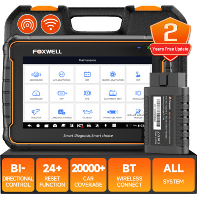 FOXWELL GT60 OBD2 Scanner Car Full Systems Diagnostic Tool ABS DPF EBP OIL Reset