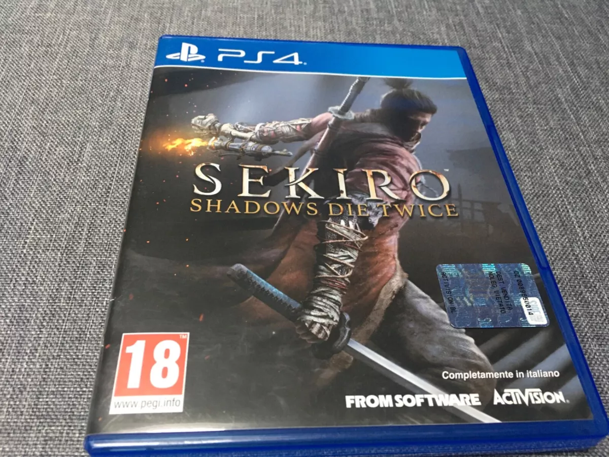 videogioco serie ps4 SEKIRO SHADOWS DIE TWICE PlayStation 4 ITA