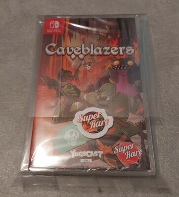 Limited Caveblazers Nintendo Switch Super Rare Games Sealed