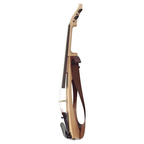 Yamaha YEV104 4-String Natural Electric Violin Maple Walnut High Output Pickup - Bild 3 von 4