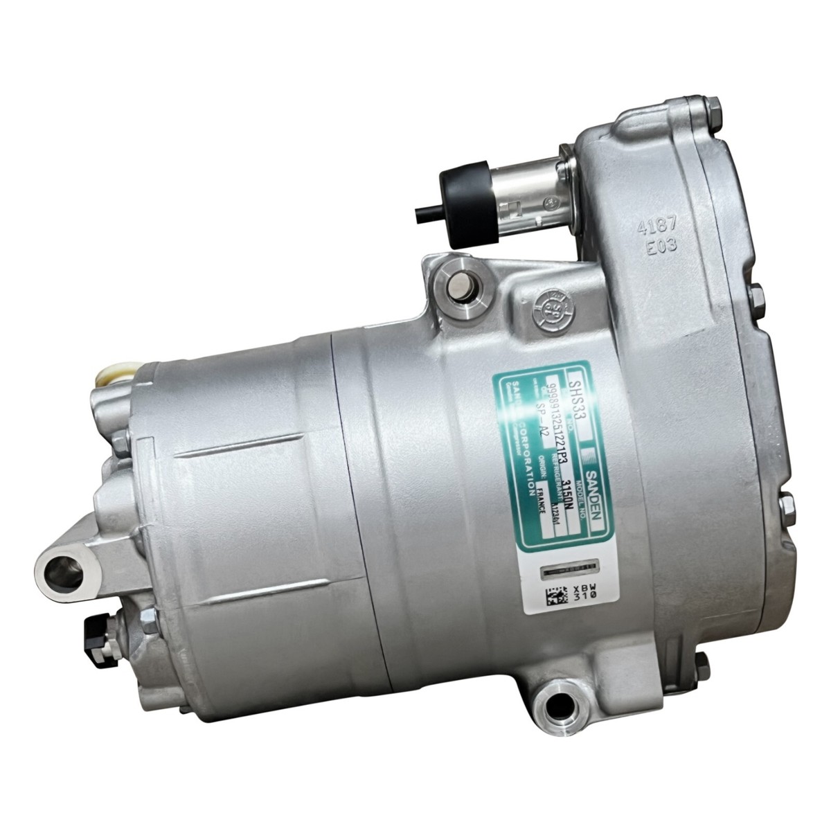 New OEM Sanden Electric AC Compressor J9D319D662AC Fits Jaguar I
