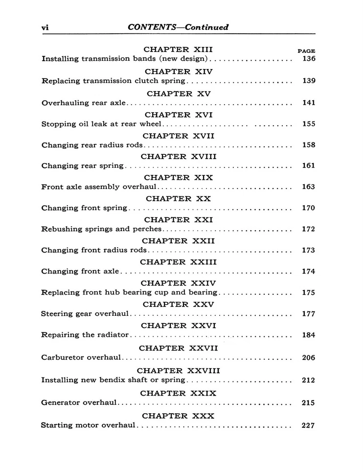1909-1927 Ford Model T, TT Service Manual - Image 3 of 4