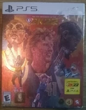 Sealed NBA 2K22 75th Anniversary Edition  Game For PS5 New 
