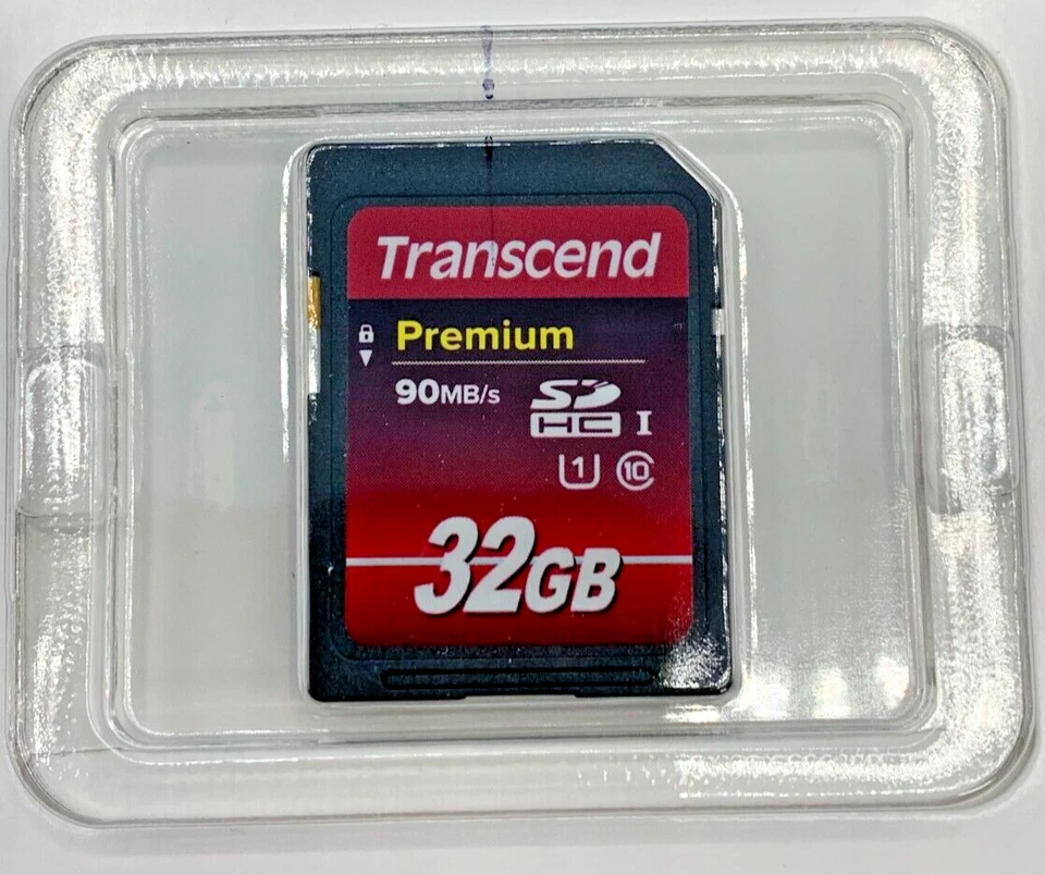 Transcend 32GB SDHC SD Card, Class 10 TS32GSDU1 (OFFERS WELCOME) - Image 2 of 4