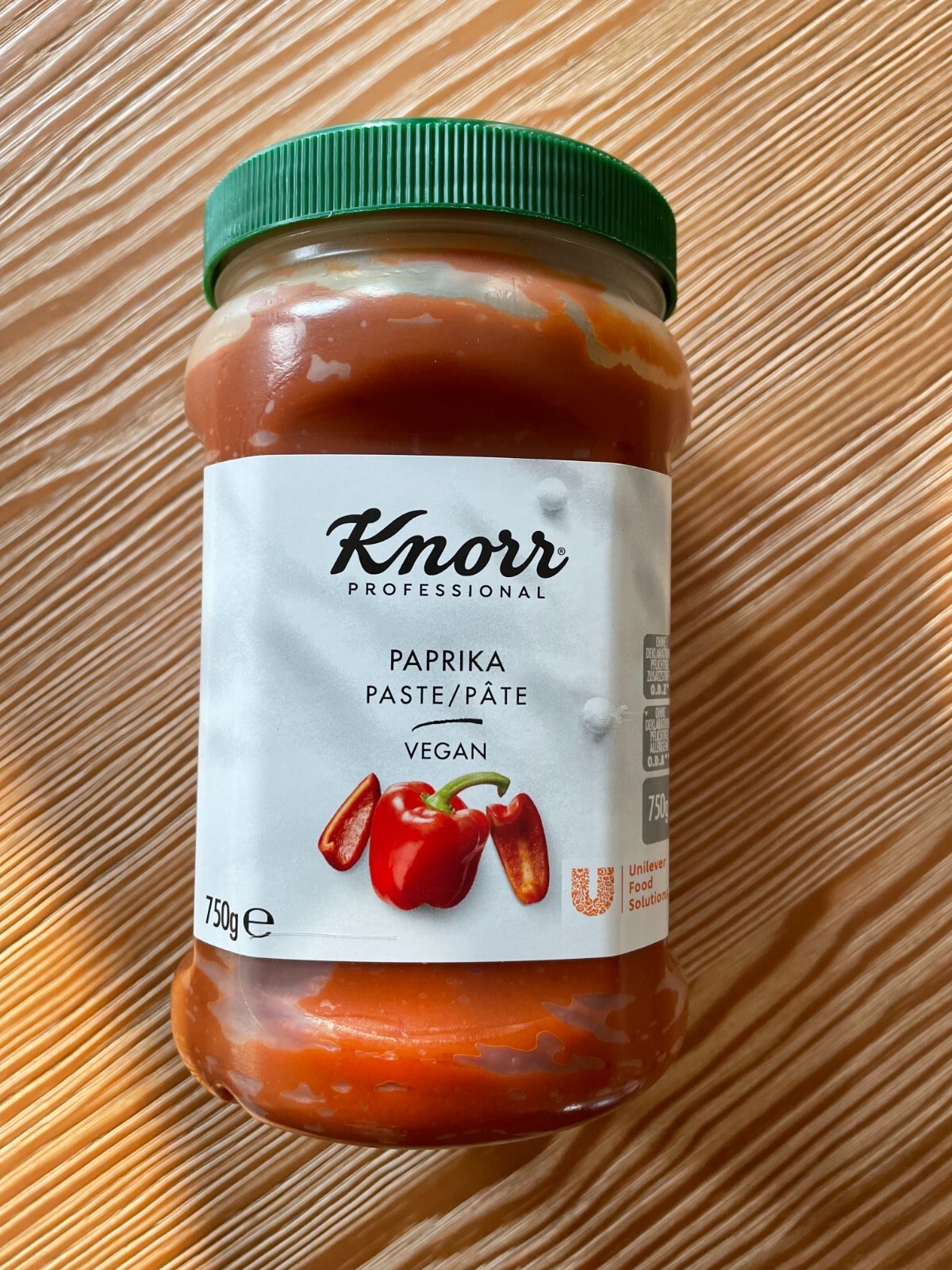 Knorr Professional Paprika Paste Vegan, Fehlkauf (sollte Chili sein)  