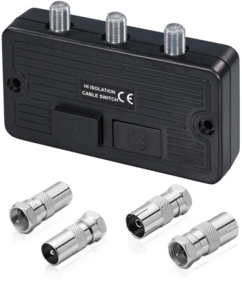 Antennen Verteiler Umschalter Weiche Digital Switch UKW SAT KABEL TV DVBT DVB-T