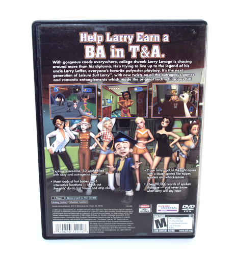 Leisure Suit Larry: Magna Cum Laude (Playstation 2 PS2) Komplett CIB - Near Mint - Bild 3 von 6