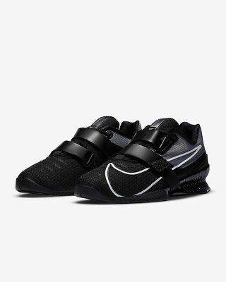 Nike Romaleos New Black-White Weightlifting Shoes Size UK