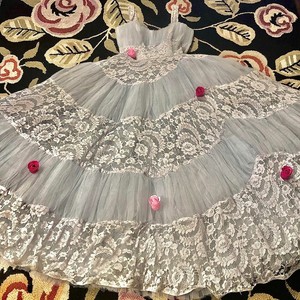 white cotillion ball gowns