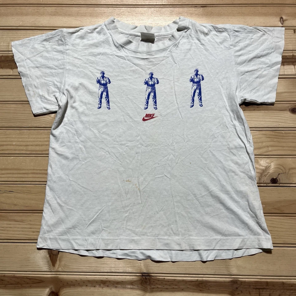 Camisa De Colección Años 90 Nike Super Dave David Osbourne Broke Brain Juvenil Talla Mediana Foto 3 de 4