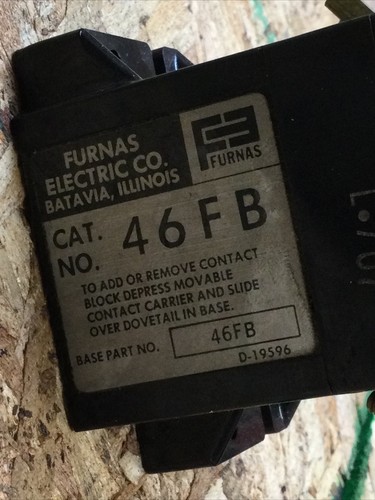 Furnas 46FB Contact Block 300VAC 10A with 115V 50/60Hz Coil - 第 4/5 張圖片