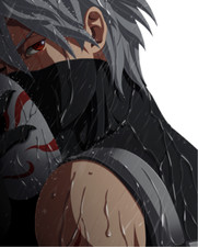 Kakashi Naruto Weatherproof Anime Sticker 6" Car Decal