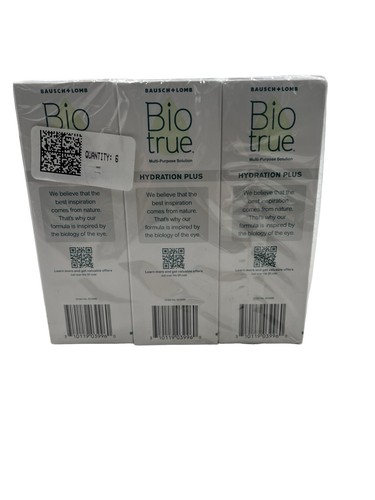 6pk - Bausch+Lomb Bio True - Multi-Purpose Contact Solution - 4oz - Exp 08/01/26 - Picture 3 of 4