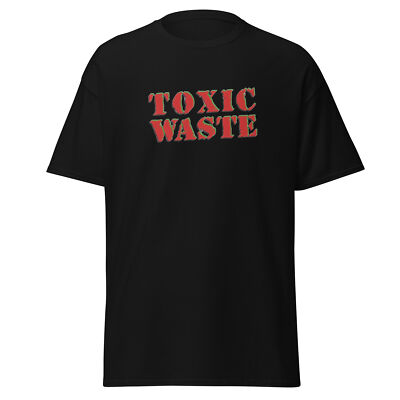 Toxic Waste Logo Sour Candy T-Shirt   Extreme Face-Puckering Treat Tee