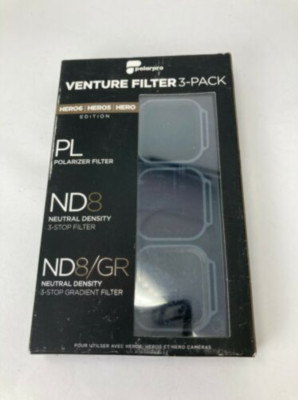 Polar Pro Hero5-7 Black Edition Venture Series Filter 3 Pack GoPro H5B-1015 NIB