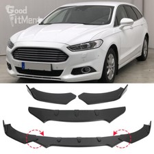 Glossy Black Front Bumper Protector Lip Splitter Spoiler For Ford Mondeo MK3
