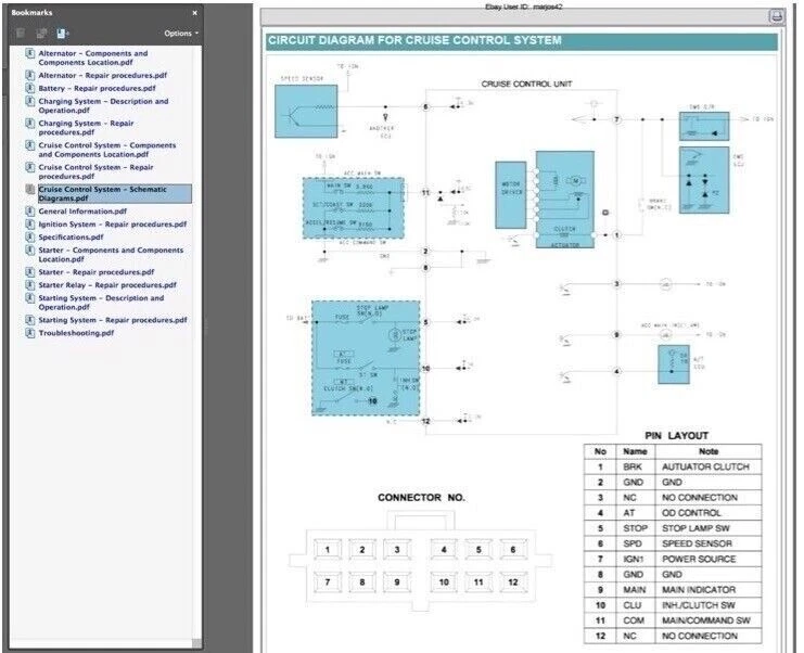 Kia Sportage (1995-2008) manuale officina - Immagine 4 di 4