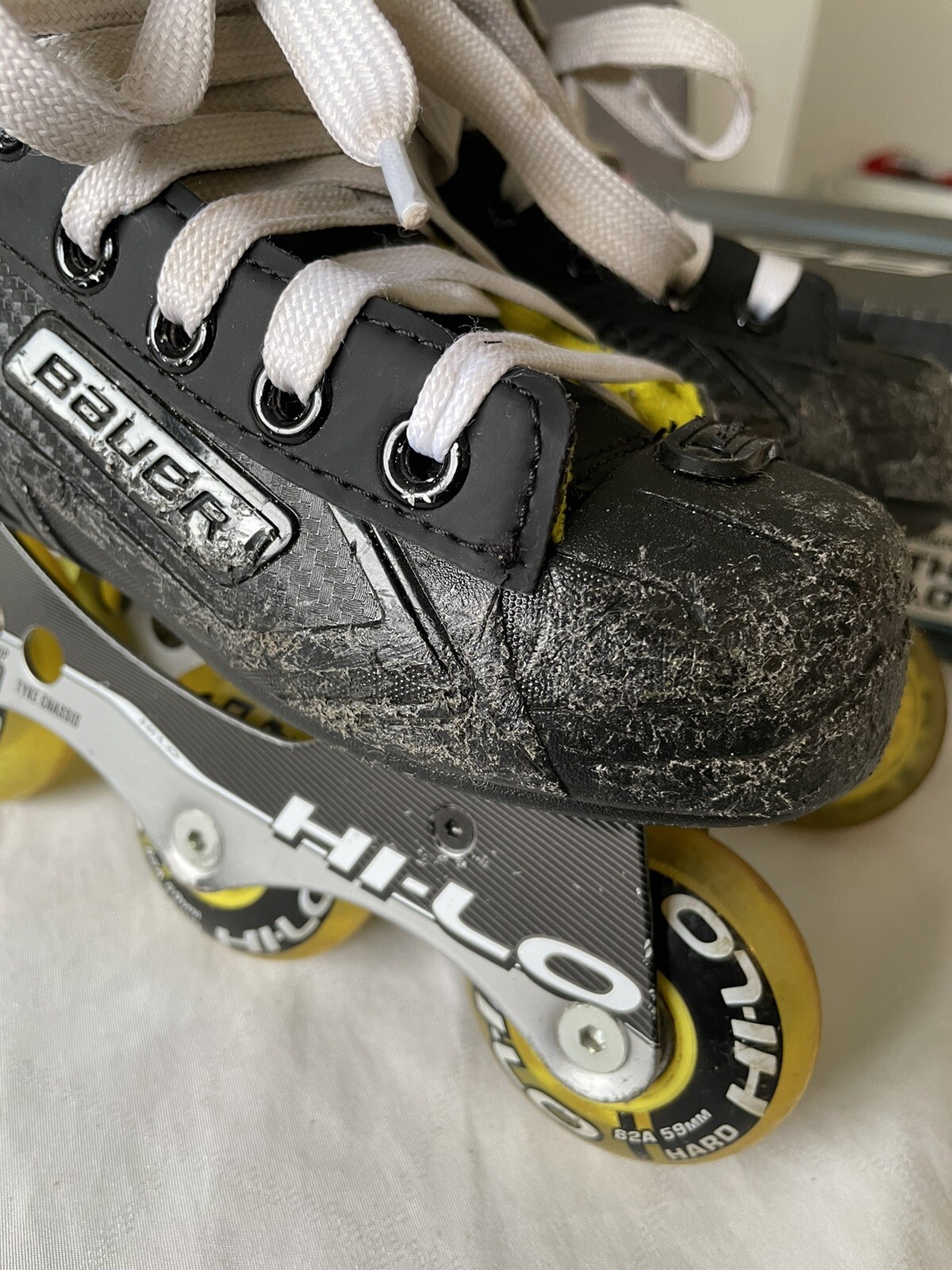 Bauer RS Inline Roller Blades Skates Youth Size 11 eBay