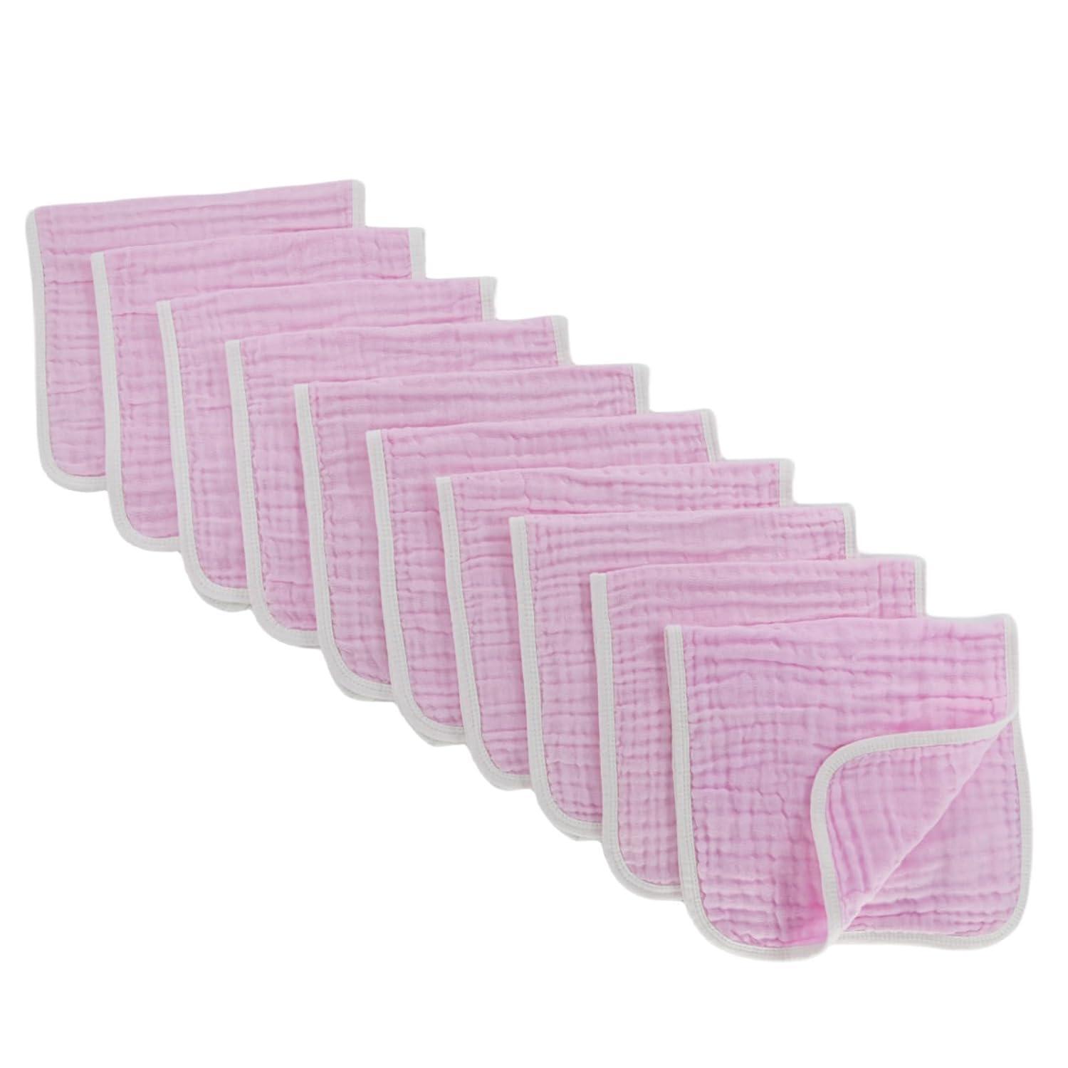 Synrroe Burp Cloths Large, Muslin Burp Cloths For Baby Girls And Boys, Pack Of 6 eBay