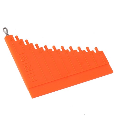 Carpe Pêche Accessoires Cheveux Jauge for Cheveux Ligne Mesure Outil Méthode