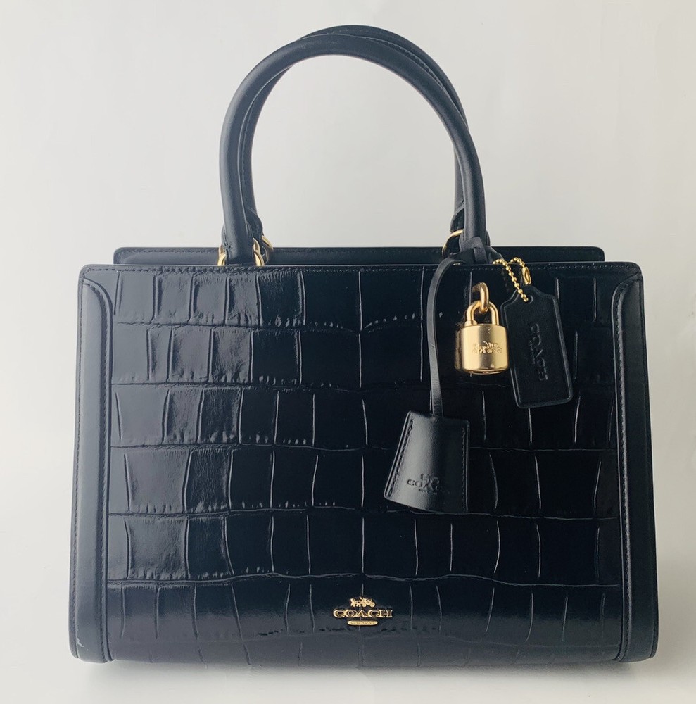 Coach Handbag Black Color