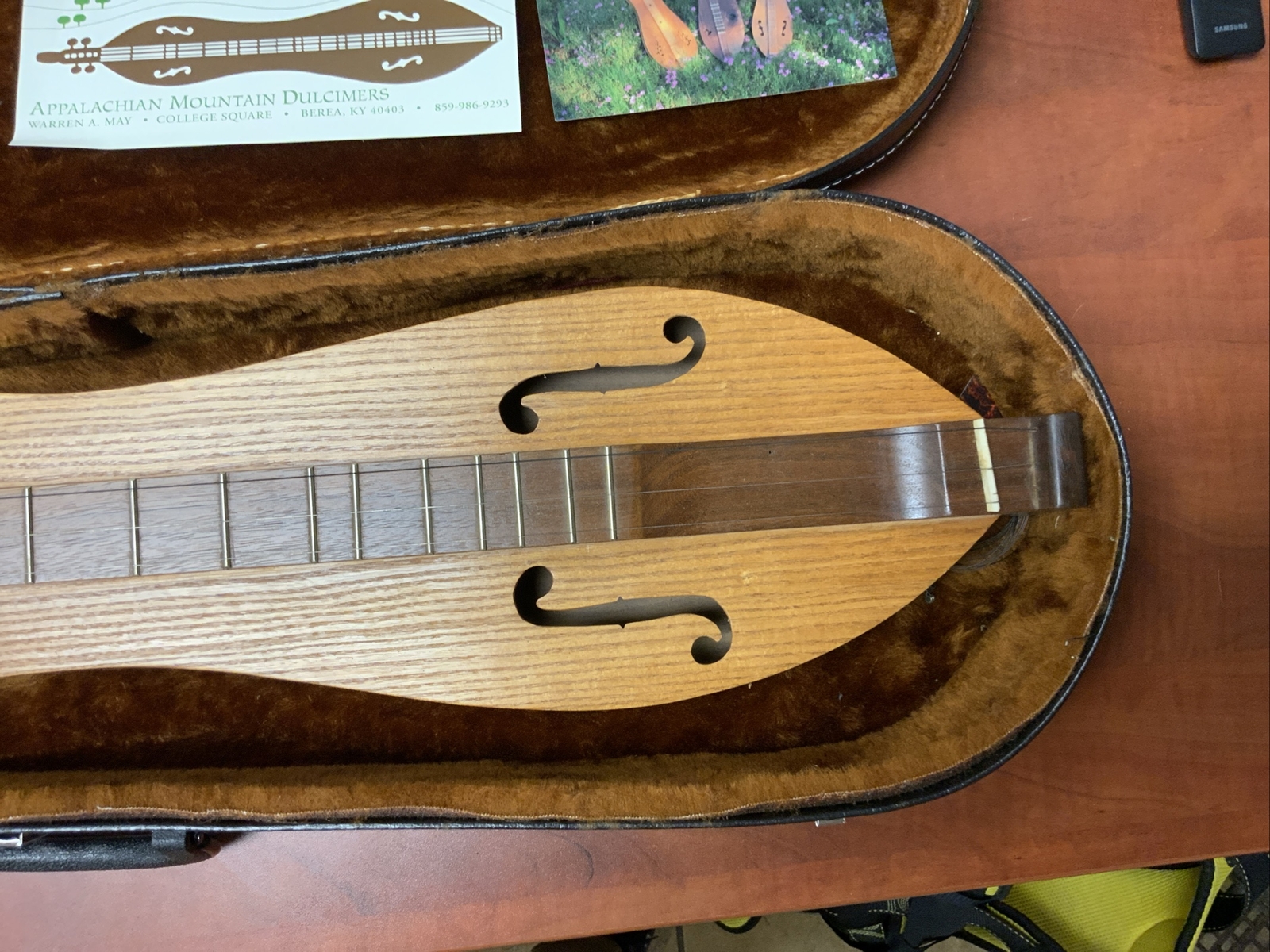 Warren May Appalachian Mountain Dulcimer With Case eBay