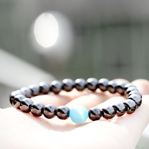 Piedra Natural Cuentas Ojo de Tigre Cabeza de Buda Mujeres Hombres Yoga Energía Pulseras Regalo - Imagen 151 de 232