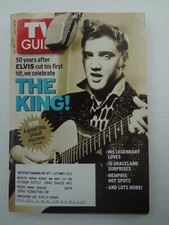 Elvis Presley On Cover of TV Guide July 4-10 2004