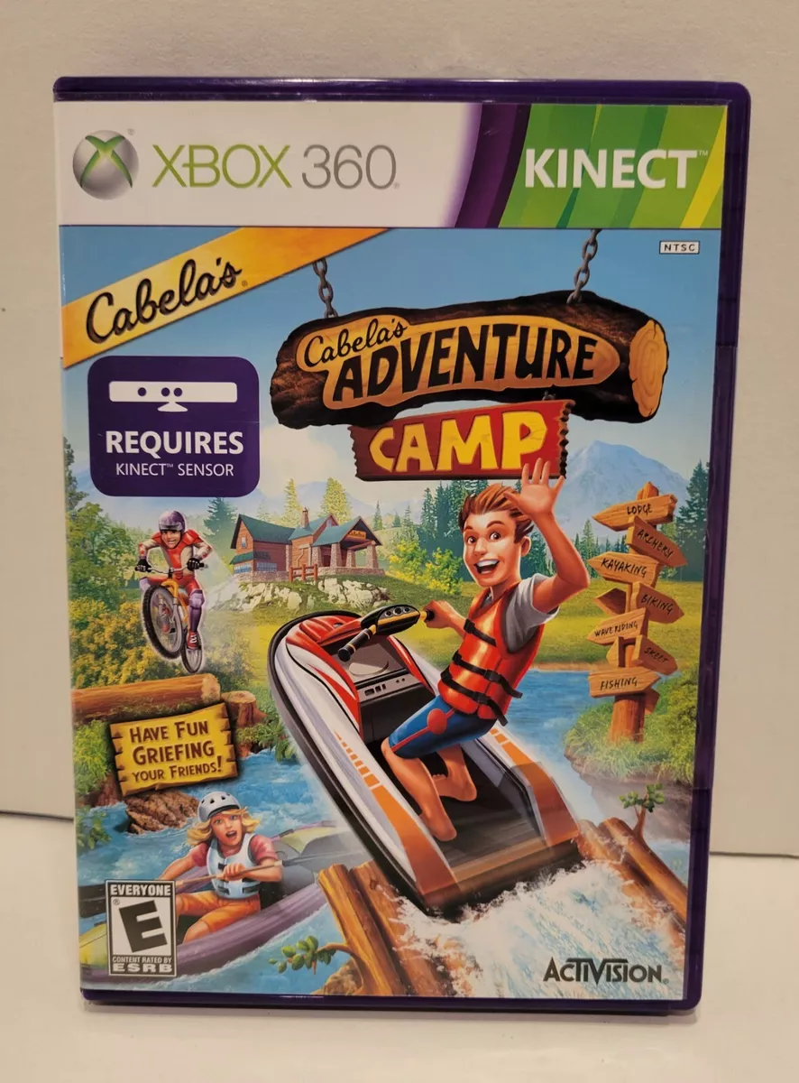 Jogo Cabelas Adventure Camp Kinect - Xbox 360 Seminovo - Sl Shop