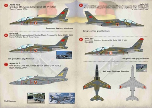 Print Scale 72-183 Decal for airplane 1:72 Dassault/Dornier Alpha Jet Part 2 - Bild 18 von 24