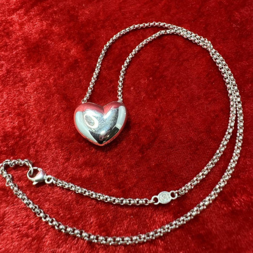 Georg Jensen Necklace Artist Heart Design Silver/925 Heart
