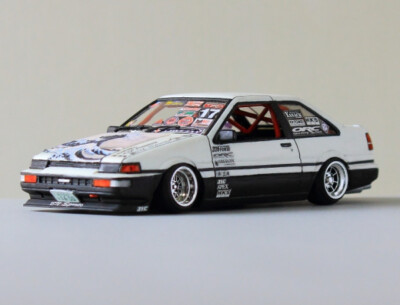 AE86 レビンカーボンスタイル柄　REVED TAMIYA D-LIKE Fujimi 1/24 Initial D AE86 Trueno '83 