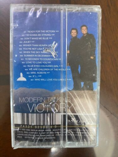 Modern Talking – Victory - The 11th Album Original New Wave Music Album Cassette - Picture 2 of 2
