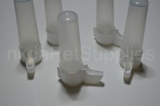 100ml /cc Bird Cage Feeder Water Drinker For Canary Finch Budgie etc