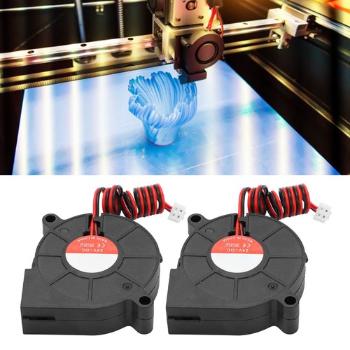 2x3DPrinter Fan Silent CoolingFan Fit for Ender3 Replacement Part 50x50x15mm 24V