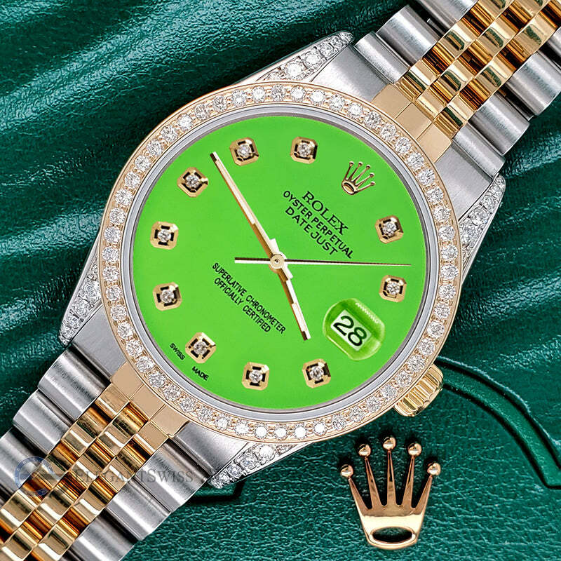datejust 2 diamond bezel