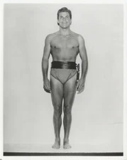 Buster Crabbe Tarzan the Fearless Beefy Barechested Barefoot Vintage 8x10 Photo