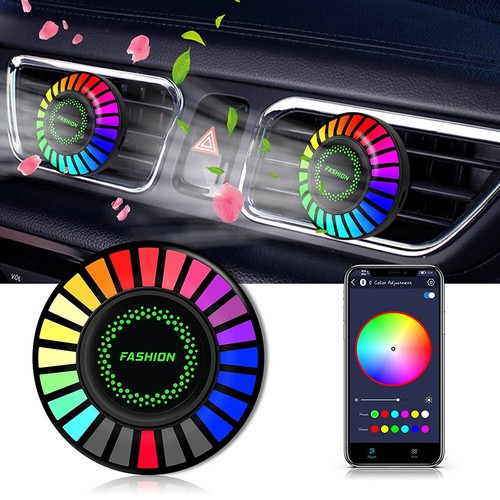 1× RGB LED Flash Lights Car Interior Accessories Atmosphere Lamp Kit APP Control - Bild 5 von 12