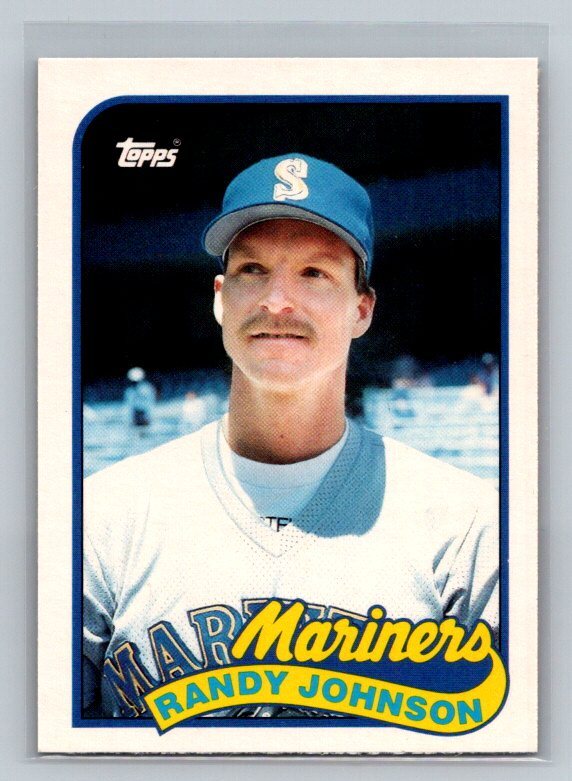 1989 Topps Traded #57T Randy Johnson Rookie RC