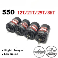 Hot New YSIDO 550 Brushed Motor Waterproof for 1:10 RC Crawler Axial RC Parts
