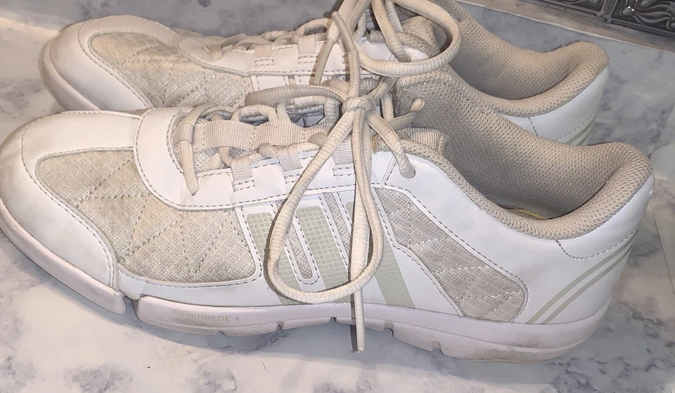 Adidas Adiprene Blanco Cómodo Ligero Zapatillas Talla 8.5 Mujer’s Foto 2 de 4