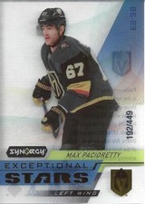 2020-21 Synergy Exceptional Stars Gold #ES38 Max Pacioretty /449 - NM-MT