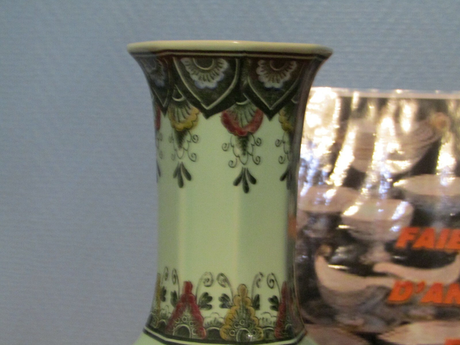 Grand vase Villeroy et Boch modèle Paon eBay