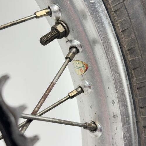 1980 yamaha IT 175 Rear Wheel Rim Spokes Oem Original - Picture 16 of 17
