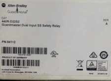 NEW 440R-D22S2 Ser. A ALLENBRADLEY SAFETY RELAY Guardmaster FW 2.01 GREAT DEAL!!