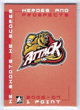2006-07 ITG Heroes & Prospects HSHS Owen Sound Attack logo card