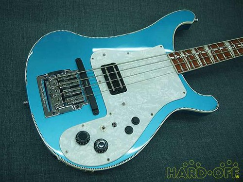 Rickenbacker 4001 Azul Guitarra Eléctrica Raro Con / Funda Rígida Probado |  eBay